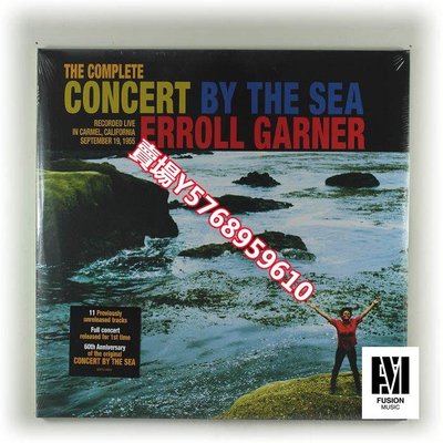 現貨爵士現場波普Erroll Garner Concert By The Sea黑膠2LP全新 唱片 LP 黑膠【善智】