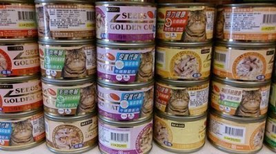 ??CHOCO寵物?附發票~SEEDS惜時聖萊西GOLDEN CAT特級機能貓罐頭170g大金罐48罐