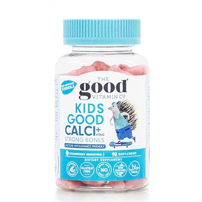 紐西蘭兒童 The Good Vitamin Co 鈣+維D 90粒 正品直航來台 紐西蘭熱銷款