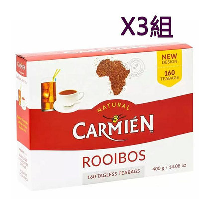 CARMIEN ROOIBOS TES 南非博士茶 160包  W604255 3組