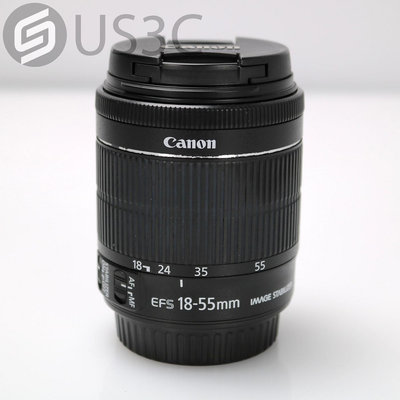 【US3C-桃園春日店】【一元起標】Canon EF-S 18-55mm F3.5-5.6 IS STM 標準變焦鏡頭 4級IS防震 二手鏡頭