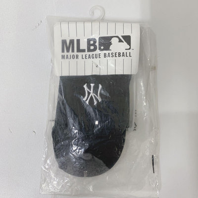BA-美國職棒【紐約洋基】MLB 球隊字樣厚底男襪 (黑)