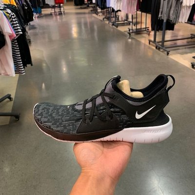 小米粒~Nike耐克 FLEX CONTACT 3 男子黑白輕便透氣休閒跑步鞋AQ7484-004
