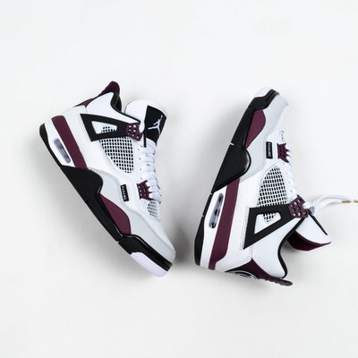 Air Jordan 4 PSG AJ4 白紫 大巴黎 日耳曼 籃球鞋 男鞋 CZ5624-100【ADIDAS x NIKE】