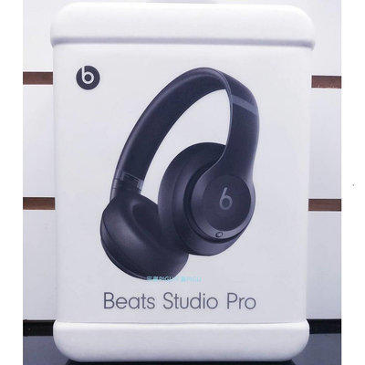 平廣 送袋蘋果公司貨 Beats Studio Pro 黑色 藍芽耳機 APPLE 另售M4AEBT SONY JBL