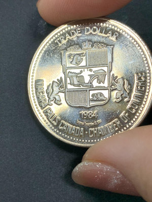 【二手】 +拿大  1977年代幣32.8mm 公園帶幣，按圖，永265 紀念幣 錢幣 收藏【奇摩收藏】