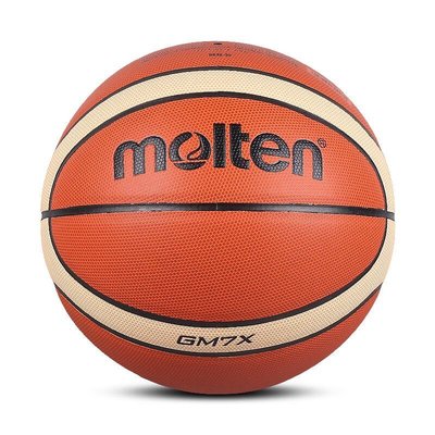 促銷打折 molten摩騰籃球7號訓練比賽用球6號5號學生耐磨籃球真皮手感GM7X