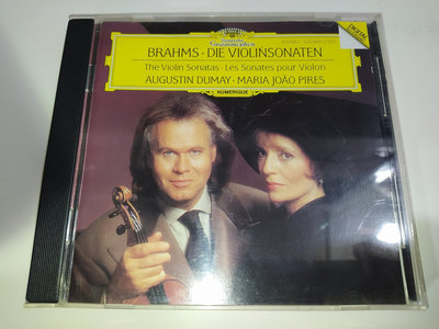 Dumay 杜梅 Pires 皮耶絲 Brahms Violin Sonatas 布拉姆斯 小提琴奏鳴曲 DG