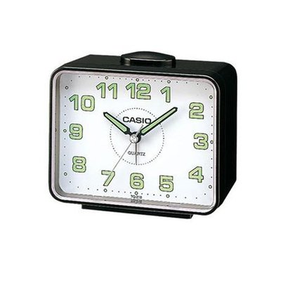 【含稅】CASIO 卡西歐 TQ-218 夜間指針桌上型鬧鐘 (顏色隨機出貨)