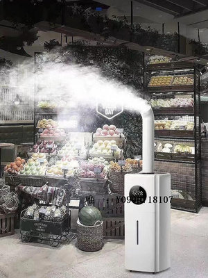 加濕器大容量大霧量工業加濕器商用超市蔬菜保鮮麻辣燙燒烤小串噴霧加濕機