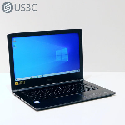 【US3C-青海店】【一元起標】宏碁 Acer S5-371-33HA 13吋 FHD i3-7100U 8G 256G SSD 文書型電腦 二手筆電