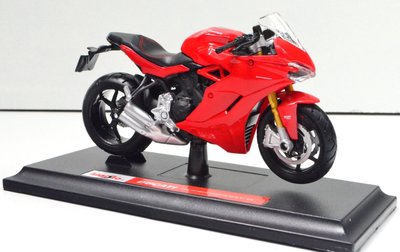【Maisto精品車模】Ducati Supersport S 紅色 杜卡迪摩托車 重型機車模型 尺寸1/18