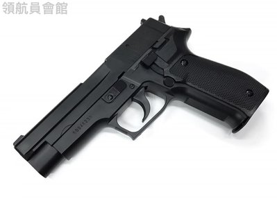 【領航員會館】 台灣製造P226塑膠手拉空氣槍KWC小朋友拉一打一玩具槍BB槍手槍生存遊戲SIG克拉克格洛克G17國軍警