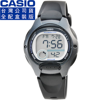 【柒號本舖】CASIO 卡西歐鬧鈴多時區兒童電子錶-黑 # LW-200-1B (台灣公司貨)