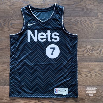 Durant Nets Earned Edition 籃網 獎勵版 球迷版 NBA 球衣