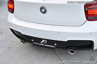 【政銓企業有限公司】BMW F20 MTECH 保桿專用 P款後下巴 後中包 PP材質 116 118 M135現貨供應