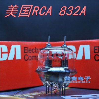 現貨熱銷-NOS 美國原裝 RCA 832A 升級FU-32/GY-32/FU32/832 配對電子管爆款