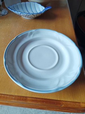 【銓芳家具】早期日本 瓷盤 湯盤 陶瓷盤 直徑15cm 餐盤 碗盤 古董收藏 淺盤 蛋糕盤 點心盤 1121025