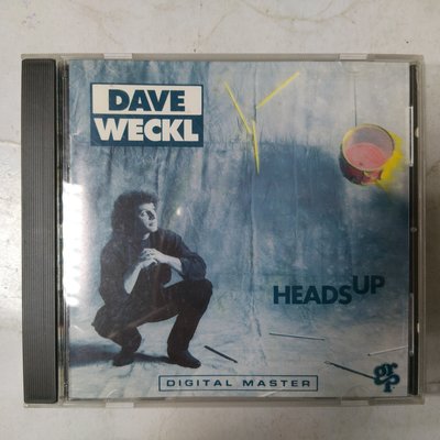 昀嫣音樂(CDa147)  DAVE WECKL HEADS UP 美國壓片 1992年 磨損 保存如圖 售出不退