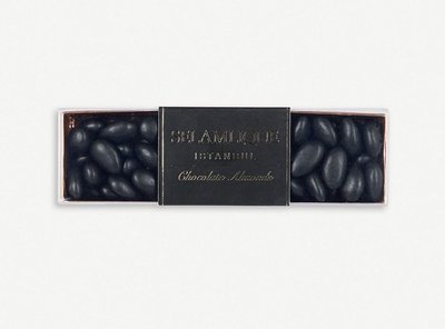 （預購）土耳其 Selamlique Matte dark chocolate almond  杏仁黑巧克力 250g