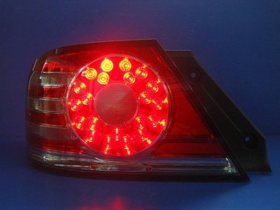 小亞車燈※全新三菱原廠GLOBAL-LANCER.IO紅黑版LED尾燈外側一顆2200