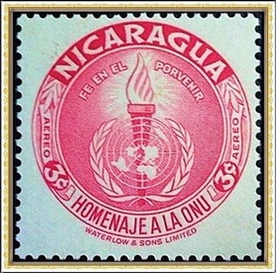 （特價商品）【160615-EA-6】1920年代 尼加拉瓜聖火古典票