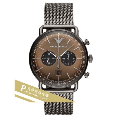 雅格時尚精品代購EMPORIO ARMANI 阿曼尼手錶AR11141 經典義式風格簡約腕錶 手錶