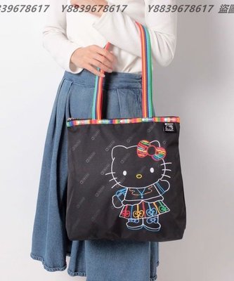 LeSportsac x Kitty 彩虹凱蒂 3531 3625 肩背包/手提包/托特包 購物袋