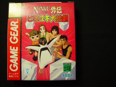日本 SEGA GAME GEAR 1995 MADE IN JAPAN 忍空外傳 NINKU 卡帶 遊戲 電玩