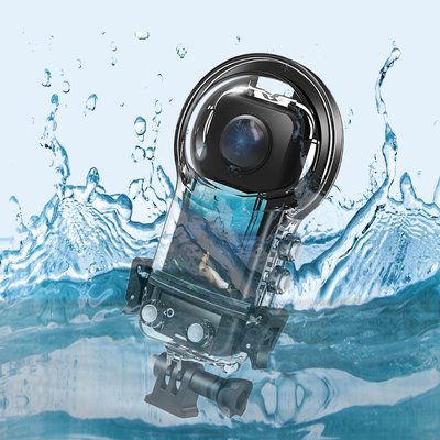 適用于Insta360 ONE X3防水殼 30米潛水罩保護殼全景運動相機配件Y3225