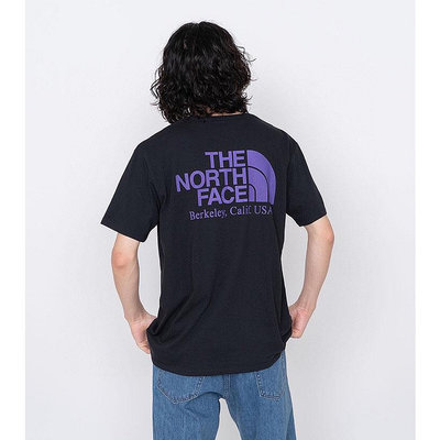 ☆CAESAR☆THE NORTH FACE☆紫標 口袋標誌大印花短袖T 100％原廠商品 yZP675