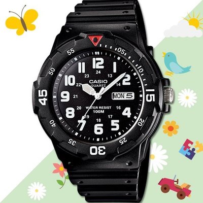 CASIO手錶專賣店 國隆 MRW-200H -1B 黑面白數字 防水100米 造型指針男錶 (另LRW-250H)