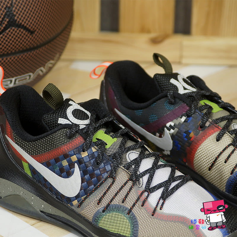 球鞋補習班NIKE KD 8 WHAT THE SE EP 杜蘭特彩虹編織拼接3M 反光845895