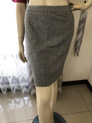 全新 G2000 灰色好質感羊毛窄裙  ~AJ衣飾1b-3-07