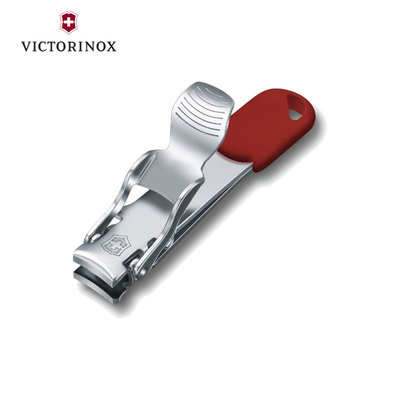 瑞士 維氏 Victorinox 超薄型指甲刀 不鏽鋼指甲刀 瑞士刀  8.2050.B1 紅色