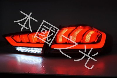 oo本國之光oo 全新 現代 17 18 SUPER ELANTRA LED導光升級傑恩斯款紅白 尾燈 跑馬方向燈