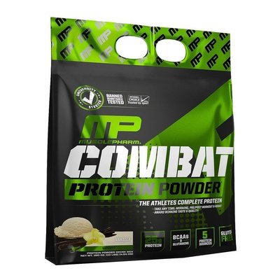 【小如的店】COSTCO好市多線上代購~Muscle Pharm Combat 混合蛋白粉 - 香草 4.54公斤