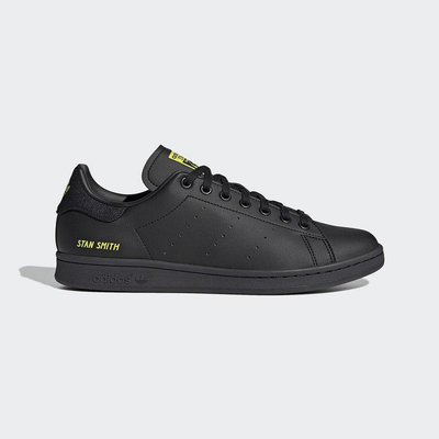 Adidas Stan Smith Black Semi Solar Yellow 黑 螢光綠 H00326