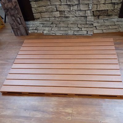 [時代木防水家具]浴室踏板(90x65x3cm)/浴室地板/陽台地板/ 戶外地板/防滑踏板