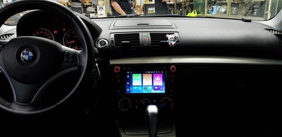 BMW 1系 E81 E82 E87 E88 2021最新版9吋安卓10.0版八核心6+128智能導航旗艦車機
