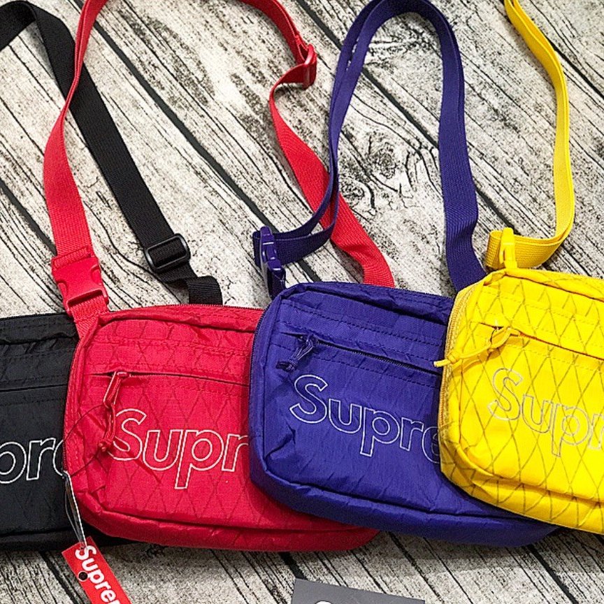 supreme 2018aw shoulder bag purple 国内正規品-