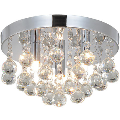 歐式水晶吸頂燈亞馬遜水晶吊燈餐廳臥室客廳照明裝飾水晶燈