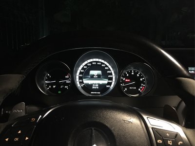 Benz W204 CW212 C200 C250 C300 改 C63 AMG 儀表板 英里改公里 新型中文彩色儀錶板