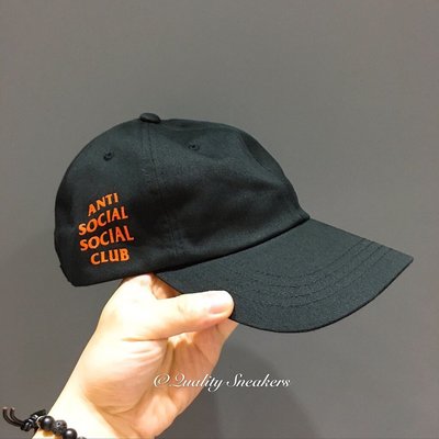 現貨 - Anti Social Social Club ASSC 亞洲限定 黑橘 老帽
