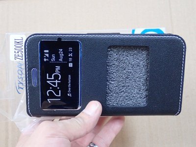 壹 TYSON ASUS ZE500KL ZenFone2 LaSer Z00ED 雙視窗 皮套 Z00ED 太森 視窗