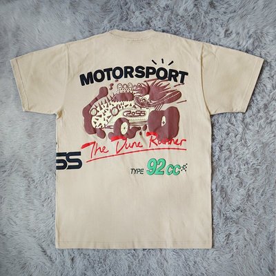 現貨熱銷-Travis Scott ts Cactus Jack MOTOR SPORT Tee合作款周邊短袖T恤