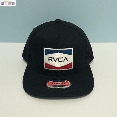 【熱賣精選】RVCA美國潮流服飾品牌經典字母平板帽男女嘻哈棒球帽硬頂街頭帽子