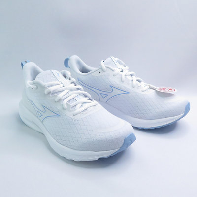 Mizuno K1GA244521 ESPERUNZER 2 女慢跑鞋 4E寬楦 一般型 白x淺藍【iSport愛運動】