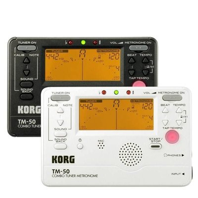 營業中 科音KORG TM50TM60單簧管樂提琴通用校音器調音器節拍器送拾音夾~特惠