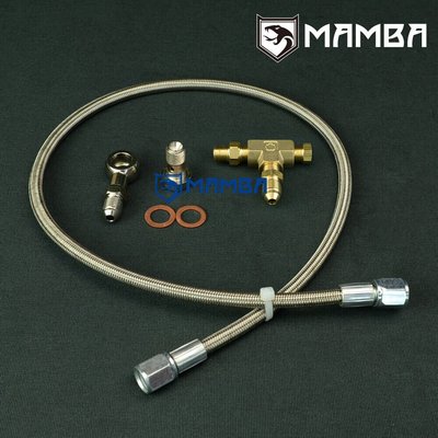 Turbocharger Oil Feed line Kit M12x1.5mm